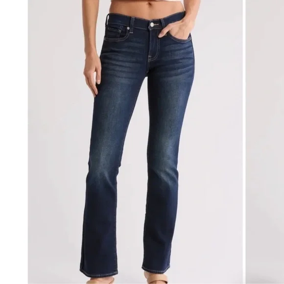 Lucky Brand Mid Rise Straight Jeans 14/34 R NWT